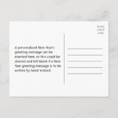 2025 GELUKKIG NIEUWJAAR! + Gepersonaliseerde naam Briefkaart (Achterkant)