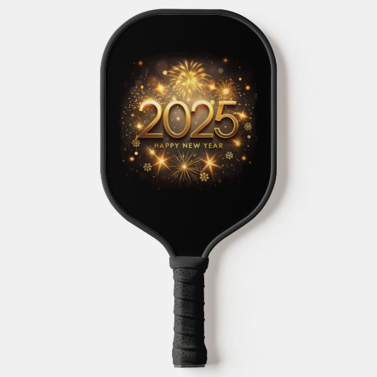2025 Gelukkig Nieuwjaar! Pickleball Paddle (Voorkant)