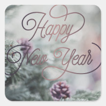 2025 Gelukkig Nieuwjaar Roze Custom Business