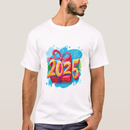 2025 Gelukkig Nieuwjaar T-shirt