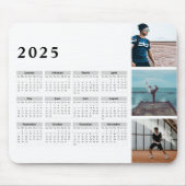 2025 Gepersonaliseerde Galerij Kalender, vet Muismat (Voorkant)