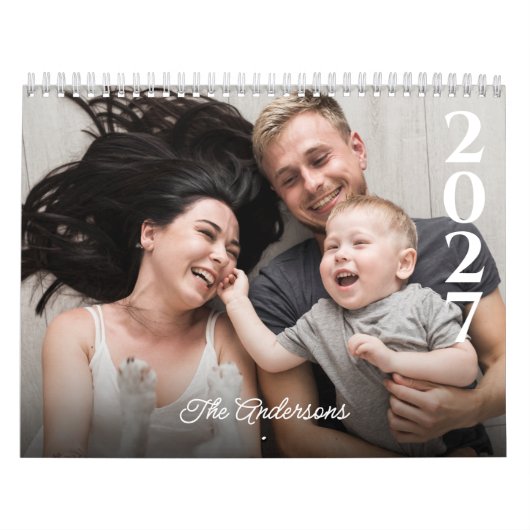 2025 Gepersonaliseerde Kalender Aangepaste Foto's (Hoes)