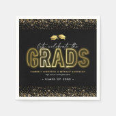 2025 Gezamenlijke Graduation Party Servet (Voorkant)