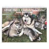 2025 Ghost Dance Alaskan Malamutes Kalender (Hoes)