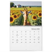 2025 Giraffes en zonnebloemen Kalender (Feb 2026)