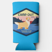 2025 Golden Retriever Drink Coozie (Achterkant)