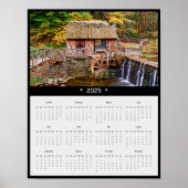 2025 Gomez Mill Muur Kalender Poster (Voorkant)