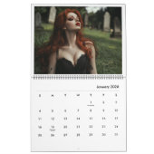 2025 Gotische schoonheden Kalender (Jan 2026)