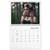 2025 Gotische schoonheden Kalender (Feb 2026)