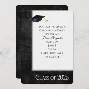 2025 Graduation Party Leather Lijst Kaart