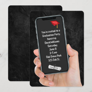 2025 Graduation Party Tekstbericht Kaart