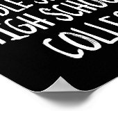 2025 grappige basisschool afstuderen 6de klas poster (Hoek)