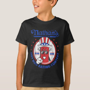 2025 Grappige Nathans Bekende 2025 Hotdog Eetwedst T-shirt