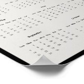 2025 Great Blue Heron Wall Calendar Poster (Hoek)