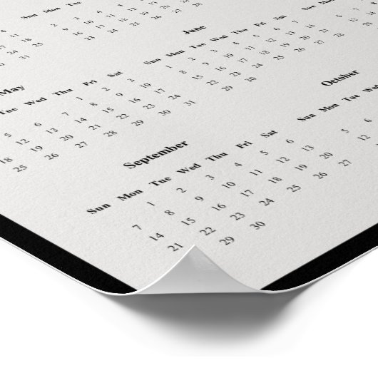 2025 Great Blue Heron Wall Calendar Poster (Hoek)