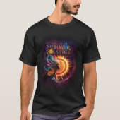 2025 Greensboro Summer Solstice Festival gedateerd T-shirt (Voorkant)