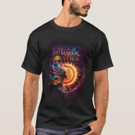2025 Greensboro Summer Solstice Festival gedateerd T-shirt