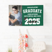 2025 Groen Afstuderen Banner met Pet (Insitu)