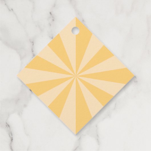 2025 Groovy Retro mollige tekst en sterren Bedankjes Labels (Achterkant)