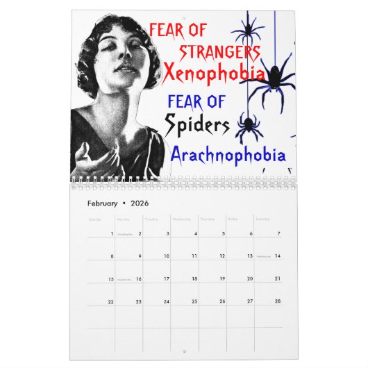 2025 Halloween Fobie Kalender (Feb 2026)