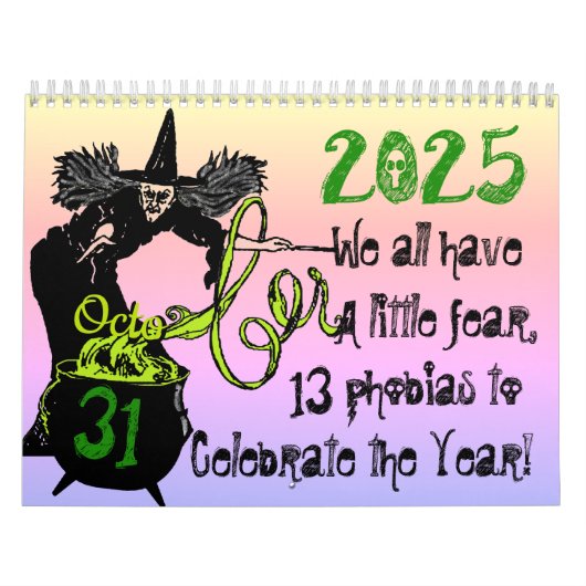 2025 Halloween Fobie Kalender (Hoes)
