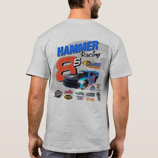 2025 Hammer Racing T-shirt (Achterkant)
