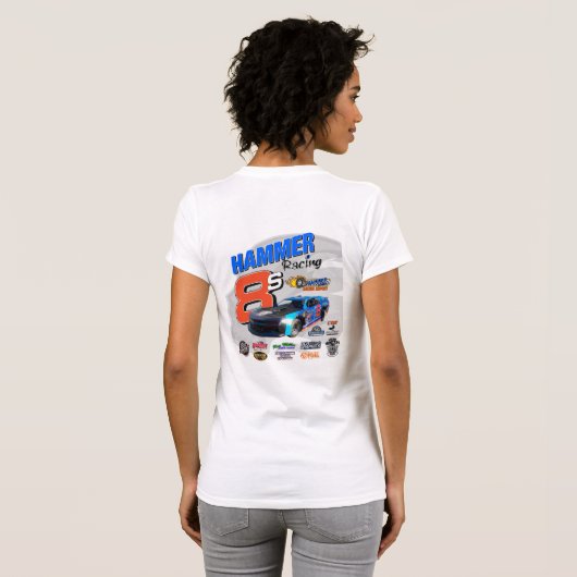 2025 Hammer Racing Vrouwen T-shirt (Achterkant volledig)