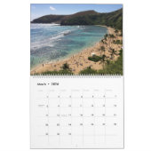 2025 Hawaii Schilderachtig wandkalender Kalender