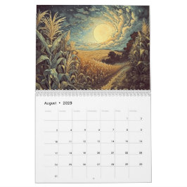 2025 heidense stijl kalender