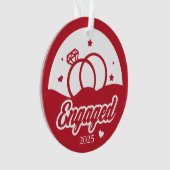 2025 Het begin van Forever Personalized Ornament (voorkant)