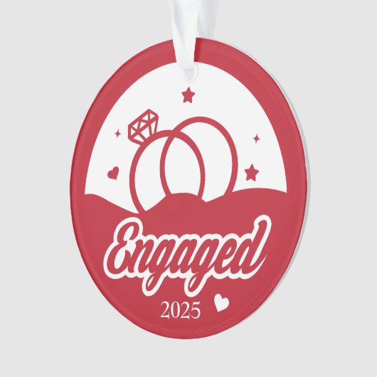 2025 Het begin van Forever Personalized Ornament (voorkant)