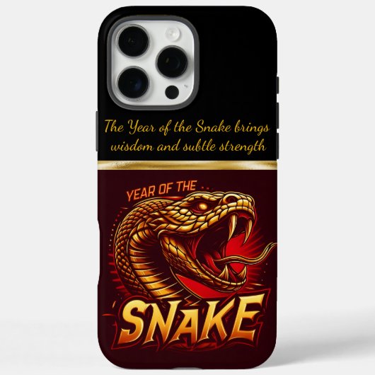 2025: het jaar van de slangenkunst! Case-Mate iPhone case (Achterkant)