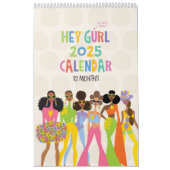 2025 Hey Gurl Kalender voor 12 maanden (Hoes)