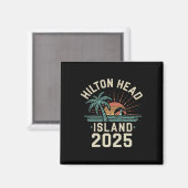 2025 Hilton Head Island Family Vacation Friends TR Magneet (Voorkant / Achterkant)