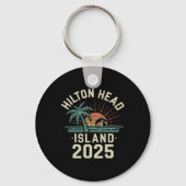 2025 Hilton Head Island Family Vacation Friends TR Sleutelhanger (Voorkant)
