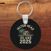 2025 Hilton Head Island Family Vacation Friends TR Sleutelhanger (Voorkant)