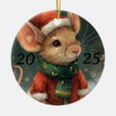 2025 Holiday Mouse Ornament (Voorkant)