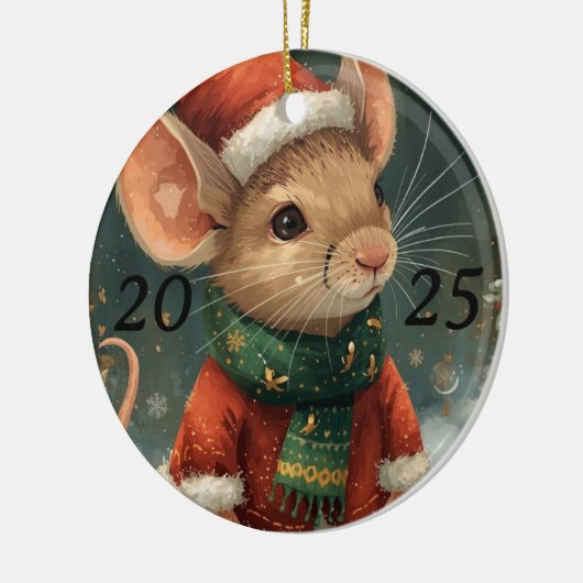 2025 Holiday Mouse Ornament (Links)