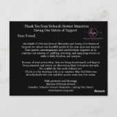 2025 HOLIDAY THANK YOU CARD #1 BRIEFKAART (Achterkant)