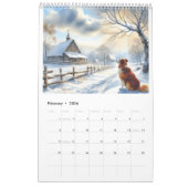2025 Hondenras Fun Animals Kalender (Feb 2026)
