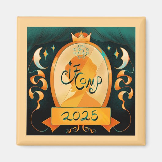 2025 IFComp-magneet Magneet (Voorkant)