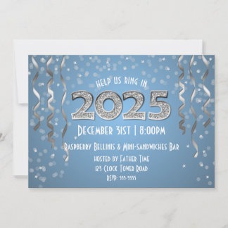 2025 in Diamonds New Year's Eve Kaart