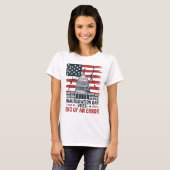 2025 Inauguration – End of an Error USA Flag T-shirt (Voorkant volledig)