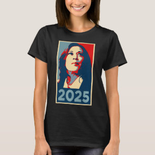 2025 Inhuldiging Kamala Harris Obama Poster 47e T-shirt