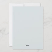 2025 inspirerend blauw fotocollage feestdagenkaart (Achterkant)