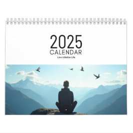 2025 Inspirerend levenscitaten Muurkalender Kalender