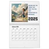 2025 Inspirerend Wijsheid Animatie Muurkalender Kalender (Feb 2026)