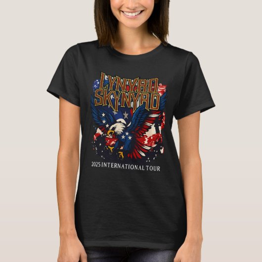 2025 Internationale Tournee T-shirt (Voorkant)