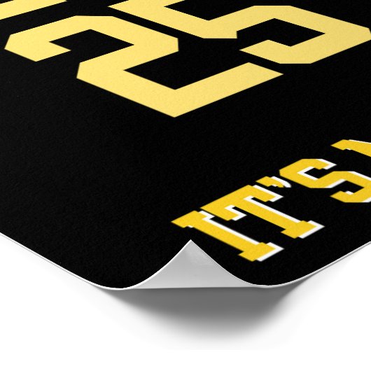 2025 IT’S MY YEAR Motivation Quote Poster (Hoek)