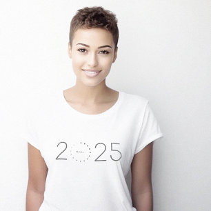 2025 Jaar Lading Minimalist T-shirt